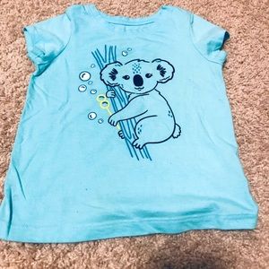 🌻Koala toddler tee: size: 4T